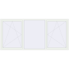 Pricing Tilt-and-Turn 3200x1450 mm REHAU ENERGY-SAVING SYNEGO MD RAL 9016 Traffic white two-sided
