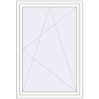 Pricing Tilt-and-Turn 1070x1630 mm REHAU OPTIMUM EURO-DESIGN 70 RAL 9016 Traffic white two-sided