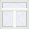 Pricing Tilt-and-Turn 1300x1300 mm REHAU OPTIMUM EURO-DESIGN 70 RAL 9016 Traffic white two-sided
