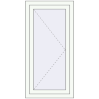 Pricing Tilt-and-Turn 600x1200 mm REHAU BRILLANT DESIGN RAL 9016 Traffic white two-sided