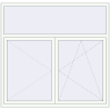 Pricing Tilt-and-Turn 1820x1750 mm REHAU OPTIMUM EURO-DESIGN 70 RAL 9016 Traffic white two-sided