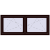 Ustalenie cen Okna skrzydłowe 1680x695 mm REHAU ENERGY-SAVING SYNEGO MD CHOCOLATE_BROWN dwustronny