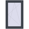 Ustalenie cen Okna skrzydłowe 750x1200 mm CLASICTHERM 70 ANTHRACITE_GREY_STRUKTURAL dwustronny