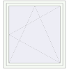 Pricing Tilt-and-Turn 1150x1250 mm REHAU OPTIMUM EURO-DESIGN 70 RAL 9016 Traffic white two-sided