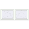 Pricing Tilt-and-Turn 1770x680 mm REHAU ENERGY-SAVING SYNEGO MD RAL 9016 Traffic white two-sided
