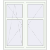 Pricing Tilt-and-Turn 1200x1350 mm REHAU OPTIMUM EURO-DESIGN 70 RAL 9016 Traffic white two-sided