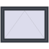 Pricing Tilt-and-Turn 1200x900 mm REHAU BRILLANT DESIGN ANTHRACITE_GREY_STRUKTURAL external