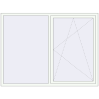 Pricing Tilt-and-Turn 1950x1500 mm KORSA OPTIMUM REHAU EURO 70