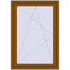 Pricing Tilt-and-Turn 900x1300 mm REHAU OPTIMUM EURO-DESIGN 70 GOLDEN OAK two-sided