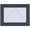 Pricing Tilt-and-Turn 850x550 mm REHAU OPTIMUM EURO-DESIGN 70 ANTHRACITE_GREY_STRUKTURAL two-sided