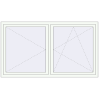 Pricing Tilt-and-Turn 1950x1100 mm REHAU OPTIMUM EURO-DESIGN 70 RAL 9016 Traffic white two-sided
