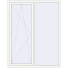 Pricing Tilt-and-Turn 1500x1900 mm REHAU OPTIMUM EURO-DESIGN 70 RAL 9016 Traffic white two-sided