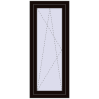 Pricing Tilt-and-Turn 550x1350 mm REHAU OPTIMUM EURO-DESIGN 70 BLACK_BROWN two-sided