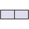 Pricing Tilt-and-Turn 2400x800 mm REHAU OPTIMUM EURO-DESIGN 70 CHOCOLATE_BROWN external
