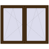 Ustalenie cen Okna skrzydłowe 1665x1340 mm REHAU ENERGY-SAVING SYNEGO MD DARK_OAK zewnętrzny