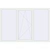 Pricing Tilt-and-Turn 2360x1580 mm REHAU OPTIMUM EURO-DESIGN 70 RAL 9016 Traffic white two-sided