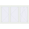 Pricing Tilt-and-Turn 2200x1400 mm REHAU OPTIMUM EURO-DESIGN 70 RAL 9016 Traffic white two-sided