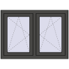 Ustalenie cen Okna skrzydłowe 1065x770 mm REHAU ENERGY-SAVING SYNEGO MD BASALT_GREY zewnętrzny