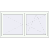 Pricing Tilt-and-Turn 1700x900 mm REHAU OPTIMUM EURO-DESIGN 70 RAL 9016 Traffic white two-sided