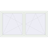 Pricing Tilt-and-Turn 2200x1200 mm REHAU OPTIMUM EURO-DESIGN 70 RAL 9016 Traffic white two-sided
