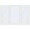Pricing Tilt-and-Turn 1800x1200 mm REHAU BRILLANT DESIGN RAL 9016 Traffic white two-sided