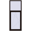 Pricing Tilt-and-Turn 800x2000 mm REHAU ENERGY-SAVING SYNEGO MD BLACK_BROWN external