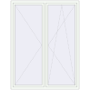 Pricing Tilt-and-Turn 1700x2200 mm KORSA ENERGY-SAVING REHAU SYNEGO MD