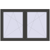 Pricing Tilt-and-Turn 1770x1160 mm REHAU ENERGY-SAVING SYNEGO MD BASALT_GREY external