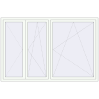 Pricing Tilt-and-Turn 2300x1500 mm REHAU OPTIMUM EURO-DESIGN 70 RAL 9016 Traffic white two-sided
