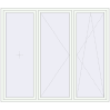 Pricing Tilt-and-Turn 2300x2000 mm REHAU OPTIMUM EURO-DESIGN 70 RAL 9016 Traffic white two-sided