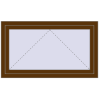 Pricing Tilt-and-Turn 1200x700 mm REHAU ENERGY-SAVING SYNEGO MD WALNUT external