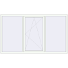 Pricing Tilt-and-Turn 2350x1370 mm REHAU OPTIMUM EURO-DESIGN 70 RAL 9016 Traffic white two-sided