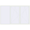 Ustalenie cen Okna skrzydłowe 3600x2300 mm REHAU OPTIMUM EURO-DESIGN 70 RAL 9016 Traffic white dwustronny