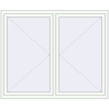 Pricing Tilt-and-Turn 1700x1400 mm REHAU OPTIMUM EURO-DESIGN 70 RAL 9016 Traffic white two-sided