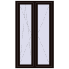 Pricing Tilt-and-Turn 980x1750 mm REHAU OPTIMUM EURO-DESIGN 70 BLACK_BROWN external