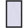 Pricing Tilt-and-Turn 1200x2000 mm REHAU ENERGY-SAVING SYNEGO MD BLACK_ULTI-MATT two-sided