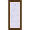 Pricing Tilt-and-Turn 745x1650 mm REHAU OPTIMUM EURO-DESIGN 70 WALNUT external
