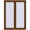 Pricing Tilt-and-Turn 1200x1600 mm REHAU OPTIMUM EURO-DESIGN 70 WALNUT external