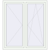 Pricing Tilt-and-Turn 1300x1500 mm REHAU RENOVATION EURO 70 RAL 9016 Traffic white two-sided