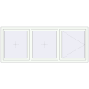 Pricing Tilt-and-Turn 2290x925 mm REHAU OPTIMUM EURO-DESIGN 70 RAL 9016 Traffic white two-sided