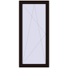 Pricing Tilt-and-Turn 900x2000 mm REHAU ENERGY-SAVING SYNEGO MD BLACK_BROWN two-sided