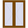 Pricing Tilt-and-Turn 1150x1400 mm REHAU OPTIMUM EURO-DESIGN 70 GOLDEN OAK external