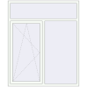 Pricing Tilt-and-Turn 1500x1800 mm REHAU ENERGY-SAVING SYNEGO MD RAL 9016 Traffic white two-sided