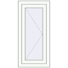 Pricing Tilt-and-Turn 500x1000 mm REHAU OPTIMUM EURO-DESIGN 70 RAL 9016 Traffic white two-sided