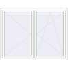 Pricing Tilt-and-Turn 1800x1400 mm REHAU OPTIMUM EURO-DESIGN 70 RAL 9016 Traffic white two-sided