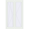 Pricing Tilt-and-Turn 1000x1650 mm REHAU OPTIMUM EURO-DESIGN 70 RAL 9016 Traffic white two-sided