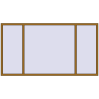 Pricing Tilt-and-Turn 2600x1400 mm REHAU ENERGY-SAVING SYNEGO MD LIGHT_OAK external