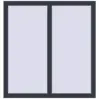 Pricing Tilt-and-Turn 1000x1052 mm REHAU OPTIMUM EURO-DESIGN 70 ANTHRACITE_GREY_STRUKTURAL two-sided