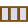 Ustalenie cen Okna skrzydłowe 1800x1000 mm REHAU OPTIMUM EURO-DESIGN 70 GOLDEN OAK dwustronny