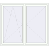 Pricing Tilt-and-Turn 1740x1530 mm REHAU OPTIMUM EURO-DESIGN 70 RAL 9016 Traffic white two-sided